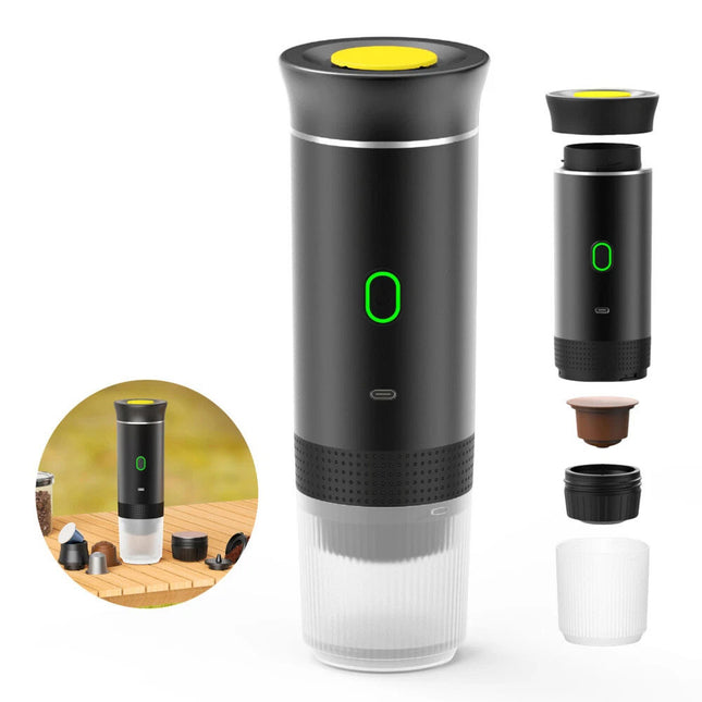 Wireless Electric Portable Espresso Coffee Maker Machine For Travelling Home AU
