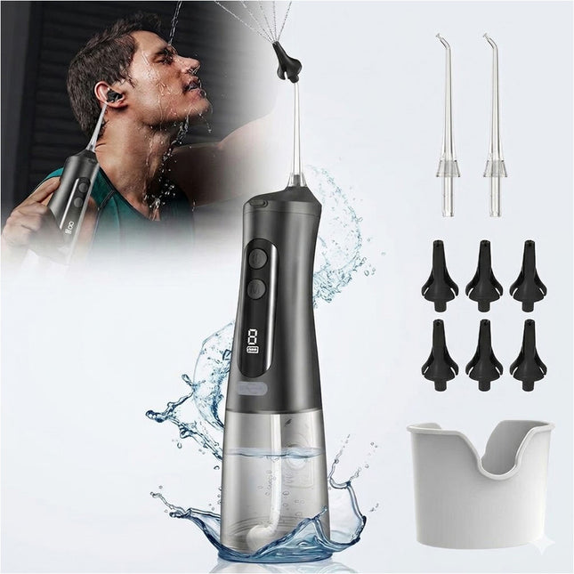 Electric Water-Powered Ear Cleaning Kit Portable Ear Care Tool with Irrigation System