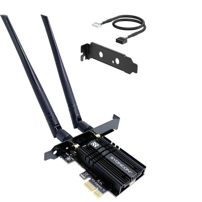 WiFi 6E PCIe Card Intel Chips Bluetooth 5.3 2.4G 5G 6GHz PC PCI Wireless Adapter