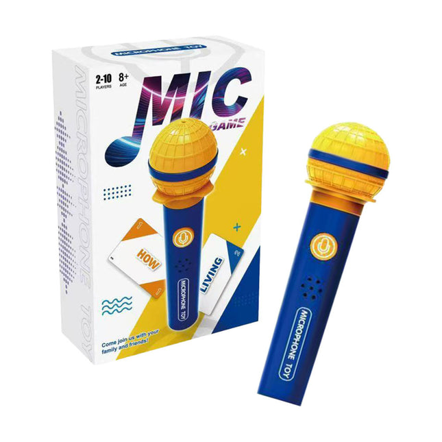 Exciting Grab the Mic Family Karaoke Board Game Lyric Cards Birthday Party