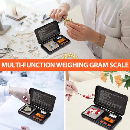 Electronic Pocket Scales 50g/0.001g Mini Digital Gold Jewellery Powder Weighing