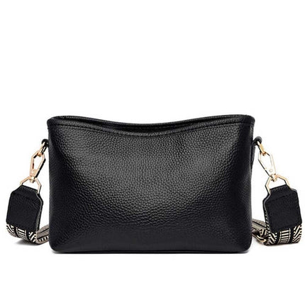 Leather Bags for Women Purse Handbag Small Crossbody Bag Tote Bag Shoulder Black