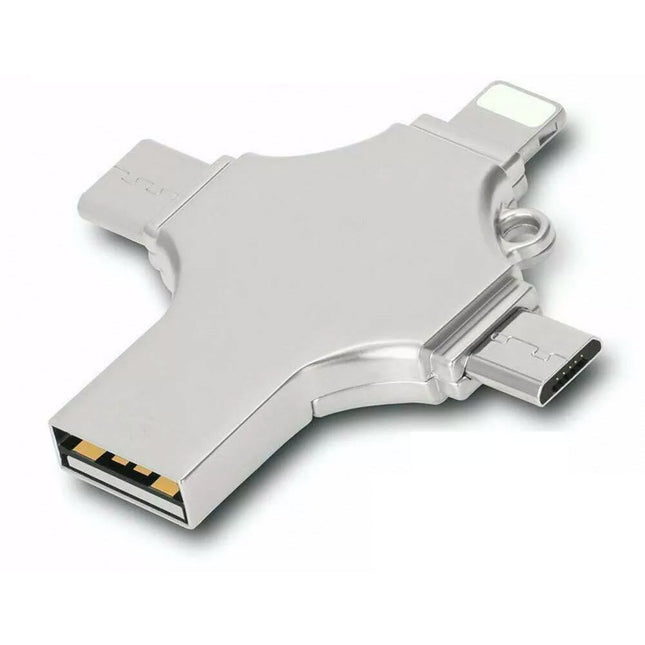 1TB USB 3.0 Flash Drive 4 in 1 Memory Stick For iPhone iPad Android PC Type-c