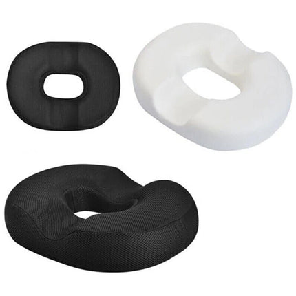 Donut Seat Cushion Non Slip Memory Foam Pillows Pain Relief Hemorrhoid Surgery