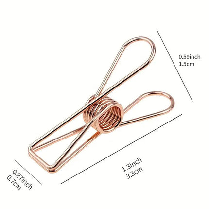 40Pcs String Fairy Light Clothes Pegs Blanket Fixed Camping Outdoor Clips