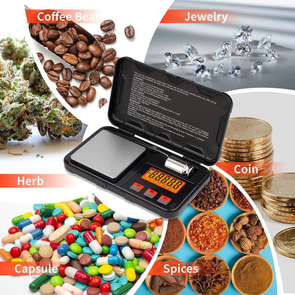 Electronic Pocket Scales 50g/0.001g Mini Digital Gold Jewellery Powder Weighing