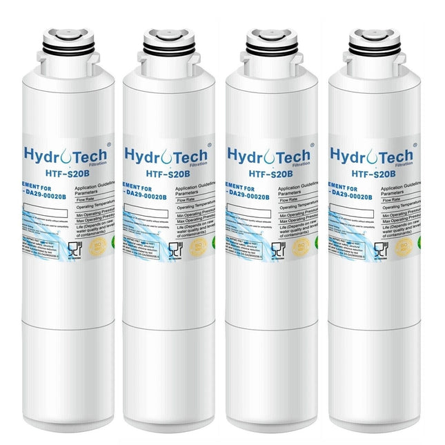 4 X Filters Compatible For Samsung DA29-00020B Ice & Water Fridge Filter SRF719DLS