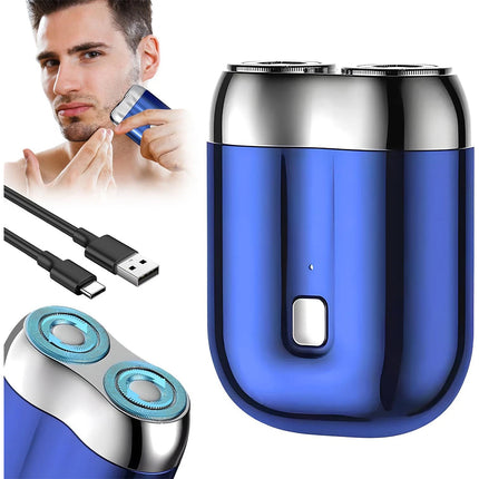 Upgrade Mini Pocket Shaver USB Mini Shavers for Men Rechargeable Waterproof