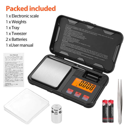 Electronic Pocket Scales 50g/0.001g Mini Digital Gold Jewellery Powder Weighing