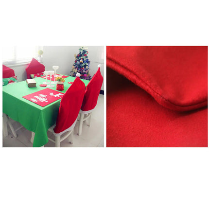 6x Christmas Chair Covers Dinner Table Santa Hat Home Decorations Ornaments Gift