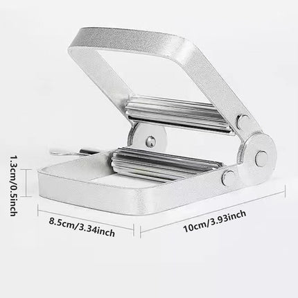 3x Metal Toothpaste Squeezer Tool Manual Tube Roller Easy Squeeze for Bathroom