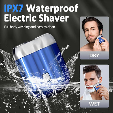 Upgrade Mini Pocket Shaver USB Mini Shavers for Men Rechargeable Waterproof