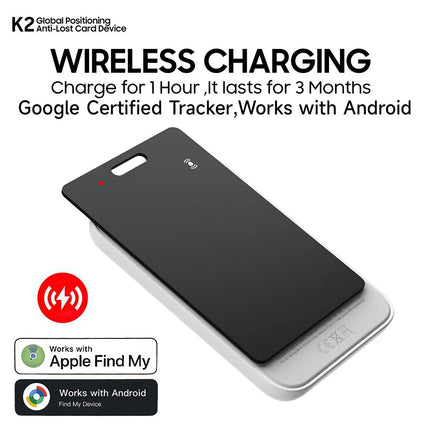 Tracking Card-2025 Upgrade Slimmest Smartcard Wallet Tracker Card Works with iOS