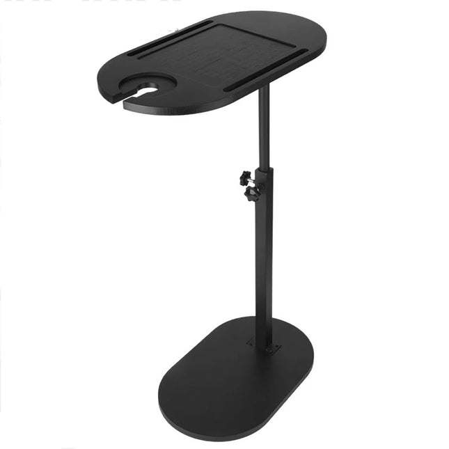 Bamboo Bathtub Tray Caddy Shelf Table Adjustable Height Bath Side Table Stands