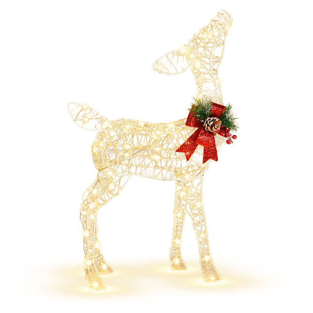 Christmas Decoration Outdoor LED Lights Reindeer Xmas Decor Indoor Ornament