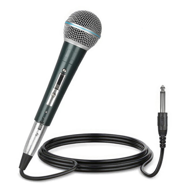 Wired 6.5mm Jack Professional Dynamic Microphone Vocal Handheld Split Microphone