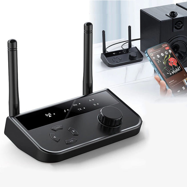 5.3 Long Range Bluetooth Transmitter Receiver For TV Home Stereo Audio Adapter