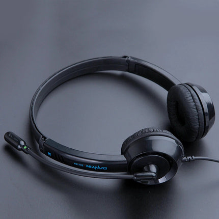 Mpow Wired 3.5mm USB Headset Noise Cancelling Stereo Business Headphones w/ Mic