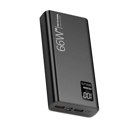 66W 30000mAh PD Fast Charging Power Bank Portable Charger Battery Powerbank Gift