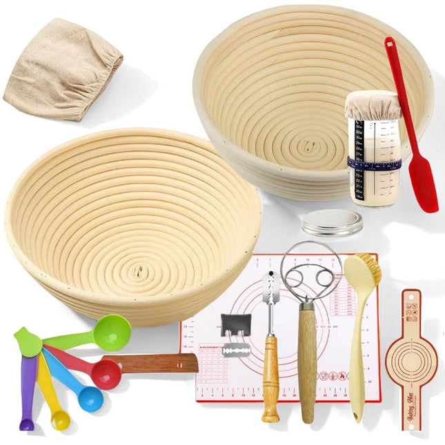 Complete Sourdough Bread Baking Supplies Sourdough Starter Kit 25PCS Sourdough