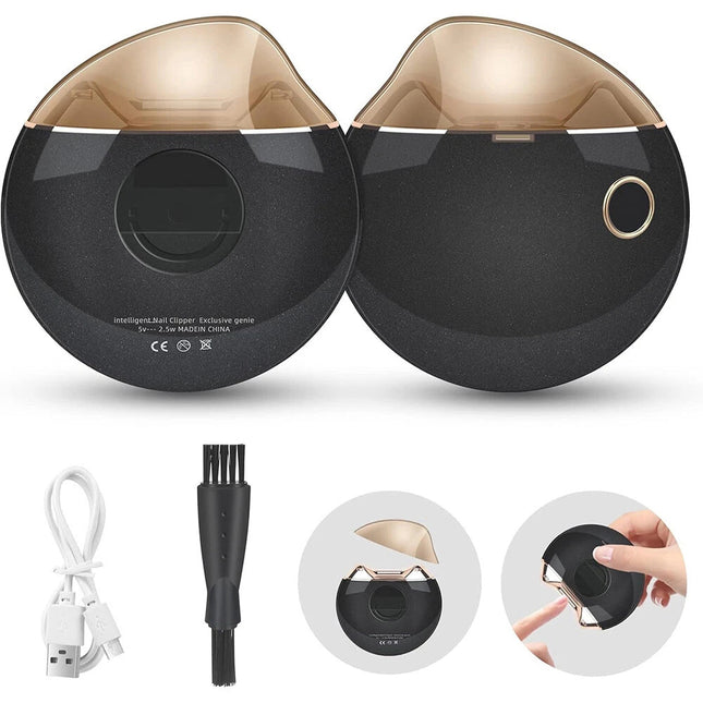 Electric Nail Clipper Files Integrated Nail Grinder Nail Cutter Trimmer Unisex