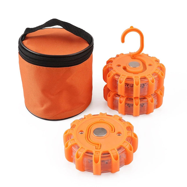 Car LED Road Emergency Flares Flashing Warning Light  Beacon Strobe Lamp