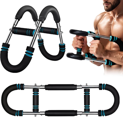 Training Adjustable Arm Trainer 3 Levels Chest Twister Home Workout Detachable 40kg