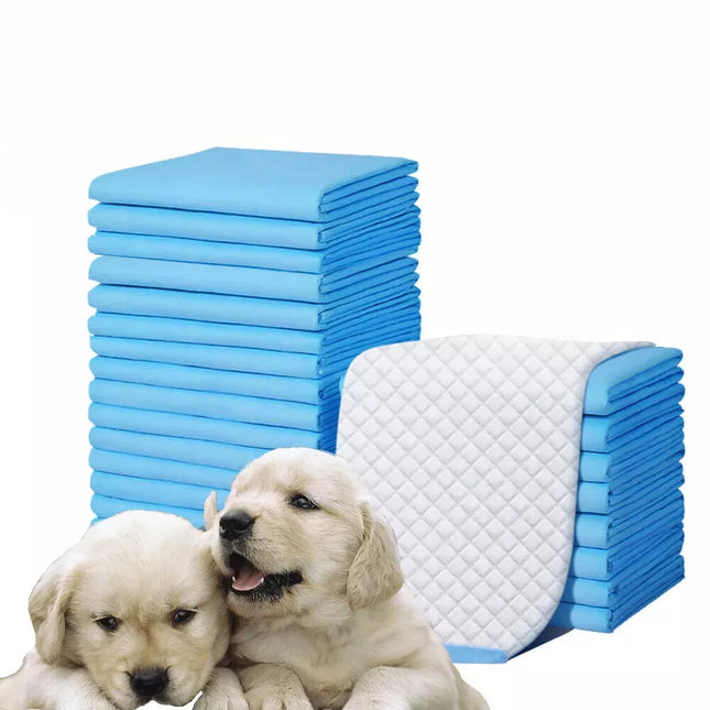 50X Puppy Dog Training Pads Pet Toilet Pee Pads Mat Indoor Absorbent 60x90cm