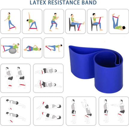 Better Me Pilates Essentials Kit Pilates Rings Booty Bands Yoga Set Hip Exercise Blue