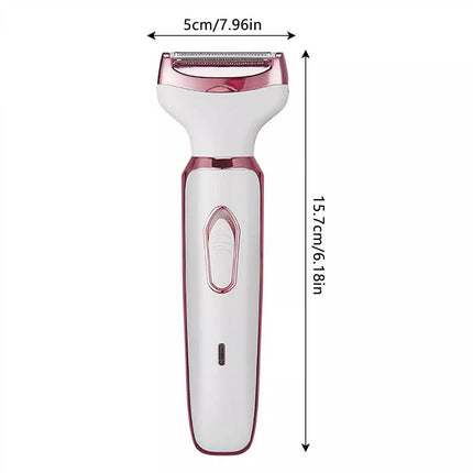 4-in-1 Electric Women Lady Shaver Hair Arm Leg Bikini Face Remover Razor Trimmer