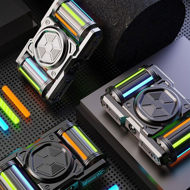 Glow in The Dark Fidget Spinner Metal Roller Toys Ideal Gift Alloy Kids Hand