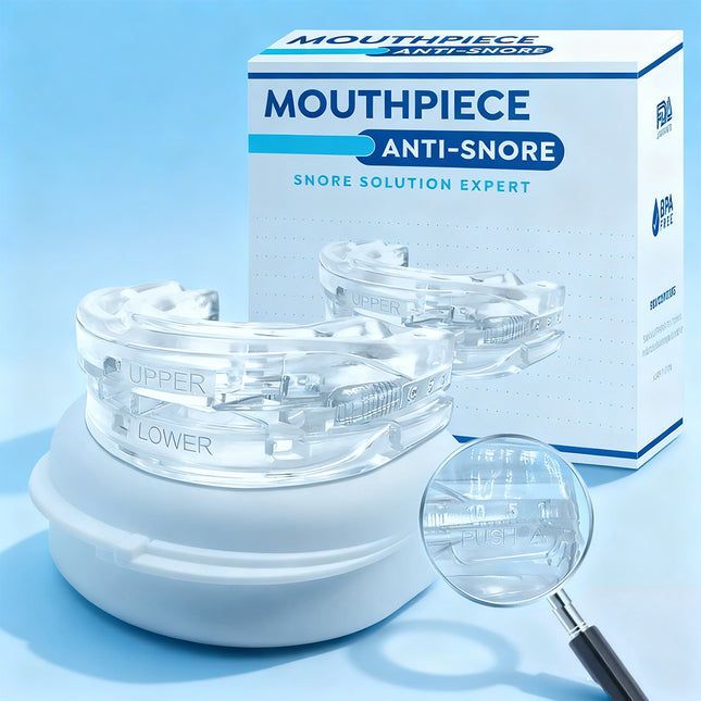 Anti-Snore Mouthpiece & Grinding Guard – Effective Sleep Aid for Snoring & Teeth Clenching