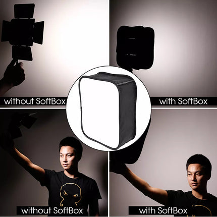 Collapsible Softbox Diffuser for LED Video Light  Portable Fill-in Lamp
