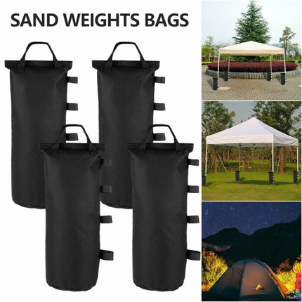 4PCS Foot Leg Pole Sandbag Gazebo Large Weights Marquee Market Stall Sand Bags