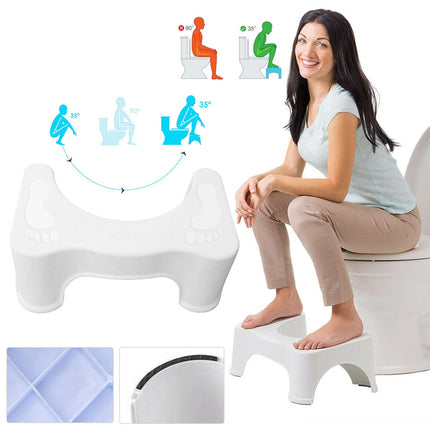 Sit and Squat Squatty Potty Stool ECO NON-SLIP Toilet Stools Healthy
