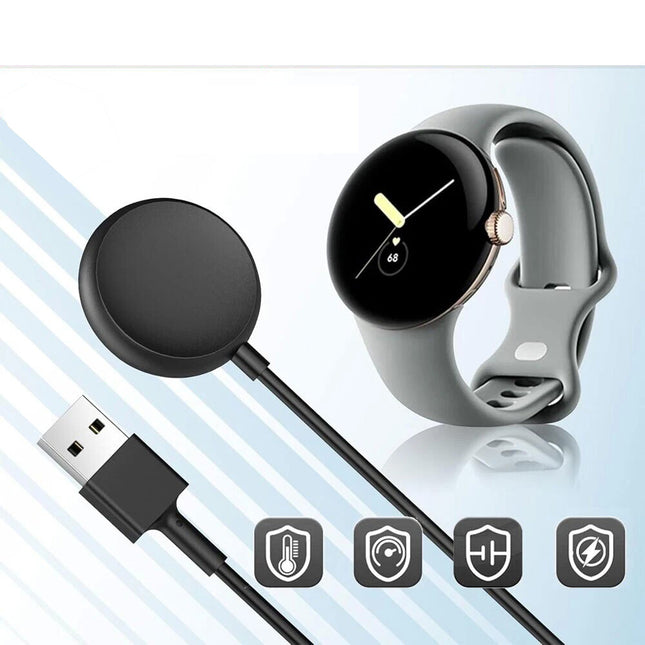 Magnetic Charging Cable for Google Pixel Watch 3 2 Charger Fitbit Versa Sense 4