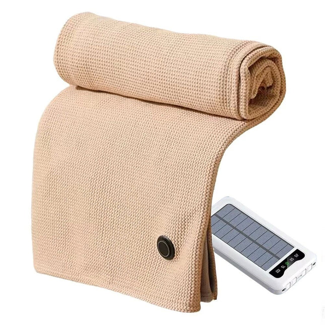 Electric Heated Throw Blanket USB Warm Poncho Wrap Blanket Portable heated Shawl