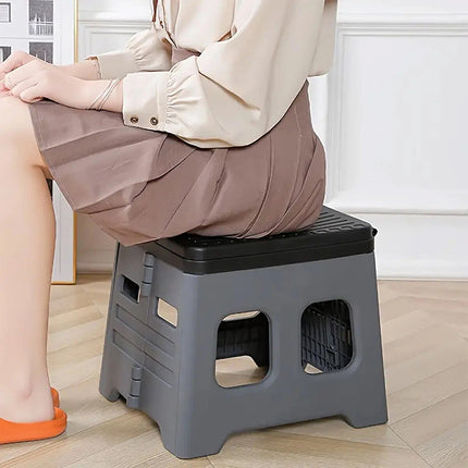 Outdoor Travel Toilet Portable Folding Stool Seat for Camping Hiking and Outdoor