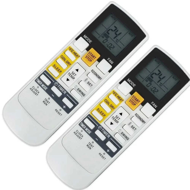 2Pcs Universal Fujitsu Air Conditioner AC Remote Control Replacement AR-RY3 RY4 RY5