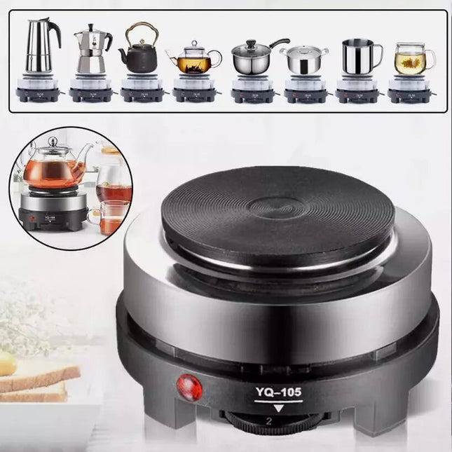 500W Single Electric Hot Plate Countertop Cooker Hotplate Stove Home Cooking