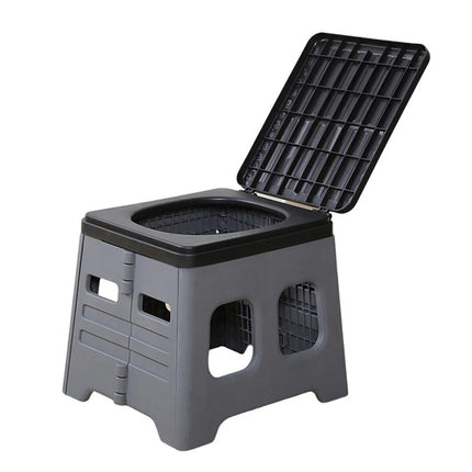 Outdoor Travel Toilet Portable Folding Stool Seat for Camping Hiking and Outdoor