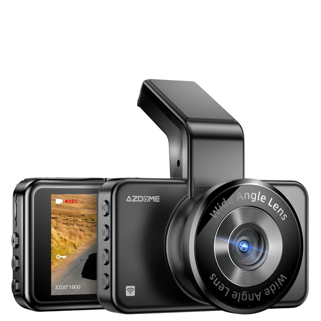 AZDOME M17 Pro Dash Cam 3K Camera Voice Activated Front WIFI Loop Recording GPS
