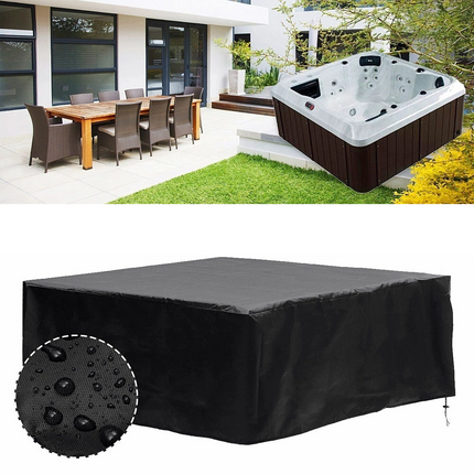 Hot Tub Cover Anti-Dust Spa Jacuzzi Hotspring Waterproof Cap UV Proof Guard