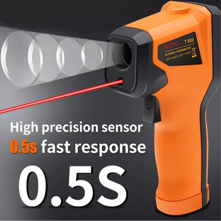 Handheld Infrared Thermometer, Digital Surface Temperature Reader for Cooking and Industrial Use