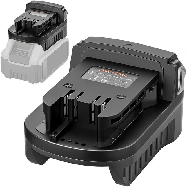 Battery Adapter Dewalt to for Milwaukee DL18ML 20V 60V Battery Convert to Power