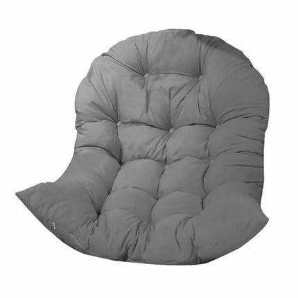Large Hanging Egg Chair Cushion Sofa Swing Chair Seat Soft Cushions Pad Covers Dark Grey