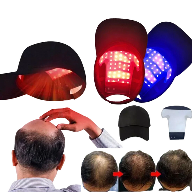 Laser&LED Red Light Therapy Cap Hair Growth Fast Regrowth Anti Hair Loss Hat
