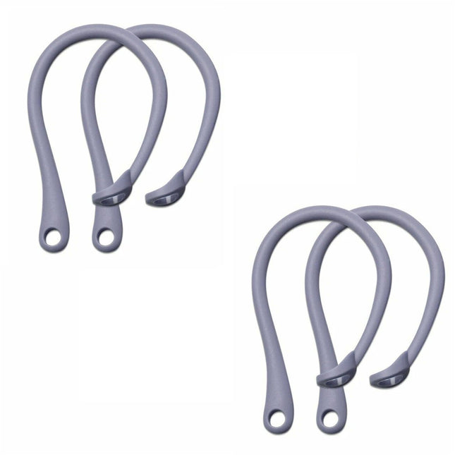 2 Pairs Lavanda Ear Hooks Anti Lost Secure AirPods 2 2nd 3rd Pro Generation Holder Loops - Image 1