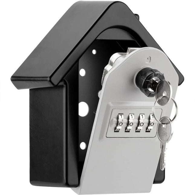 Mini Password Safe Impact Resistant With 4-Digit Combination For Home Garage