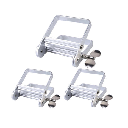 3x Metal Toothpaste Squeezer Tool Manual Tube Roller Easy Squeeze for Bathroom